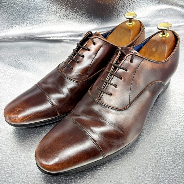 ★REGAL リーガル★レザーシューズ/24.5cm/カジュアルシューズ/ショートブーツ/ビジネスシューズ/革靴/茶拍卖