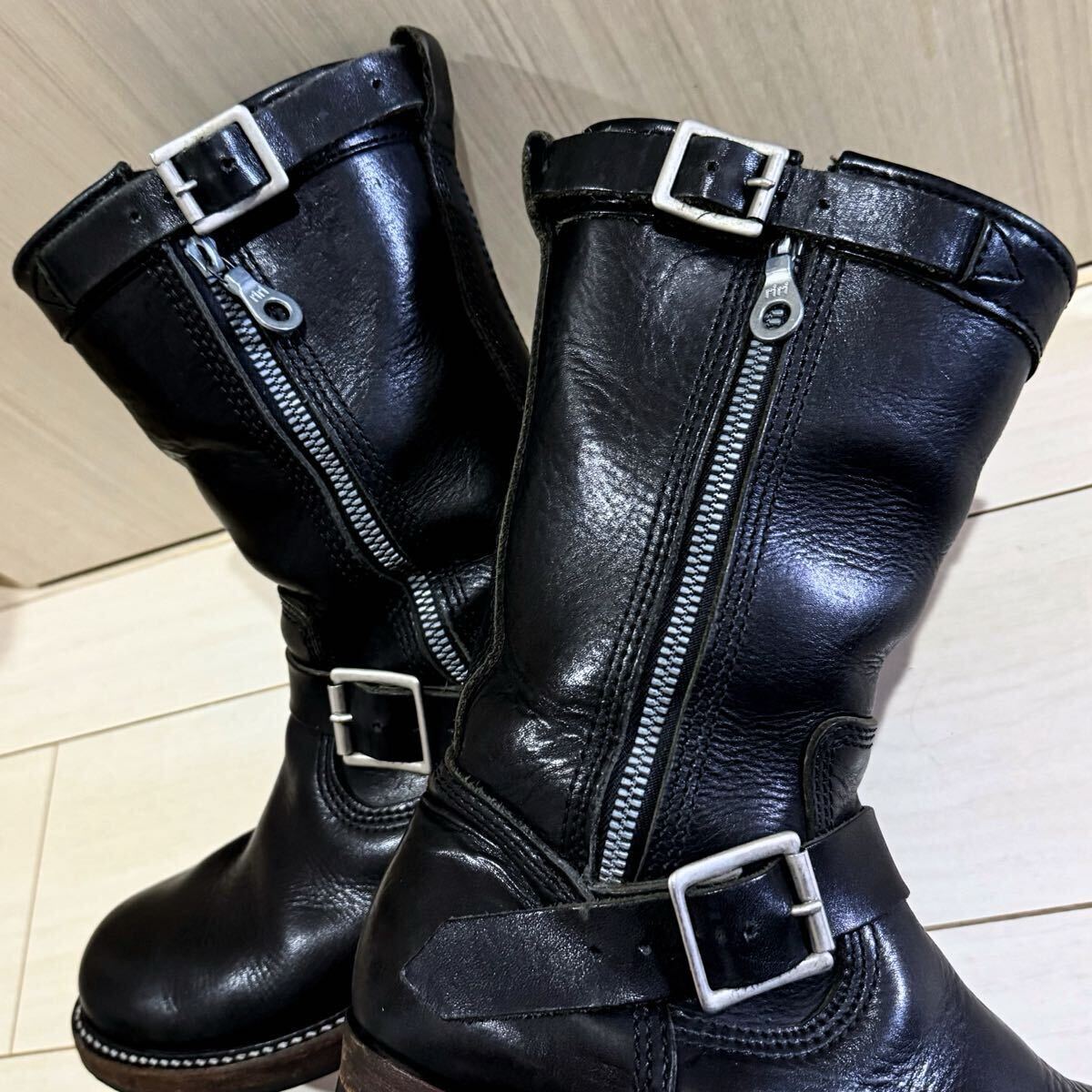 ISAMU KATAYAMA BACKLASH イサムカタヤマ バックラッシュ サイドジップ エンジニア ブーツ ririジップ MADE IN JAPAN拍卖