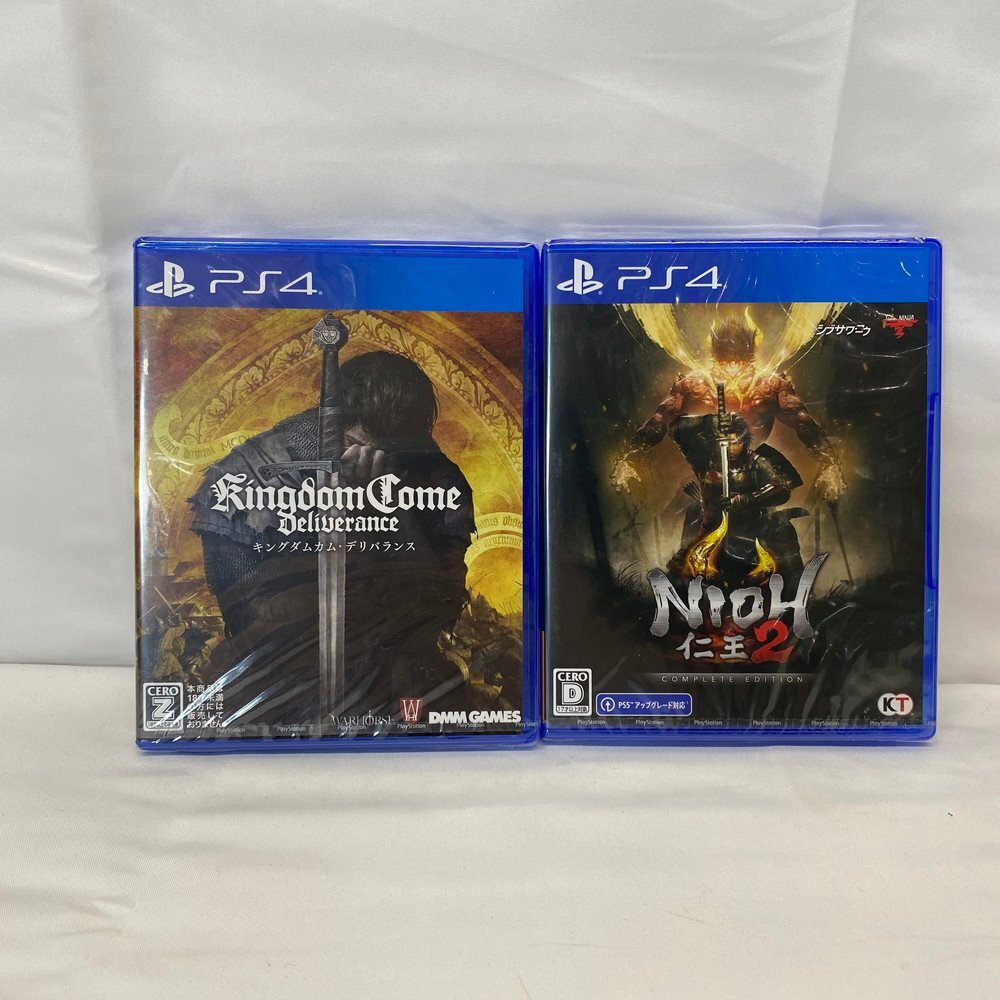 【5P1501】1円スタート 未開封品 プレイステーション4 プレステ4 PS4 ゲームソフト2点まとめ キングダムカム・デリバランス 仁王2拍卖