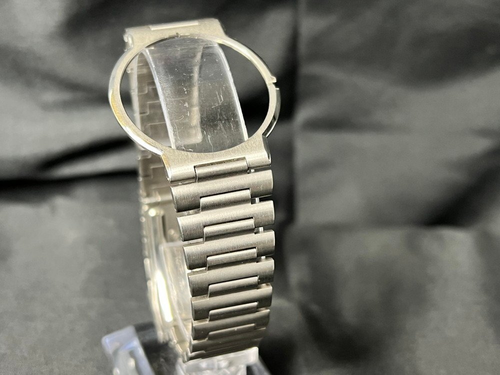 【6PW229】1円スタート OMEGA オメガ 1431/408 純正ベルト ブレスレット ベゼル ステンレススチール シルバーカラー 腕時計パーツ 現状品拍卖
