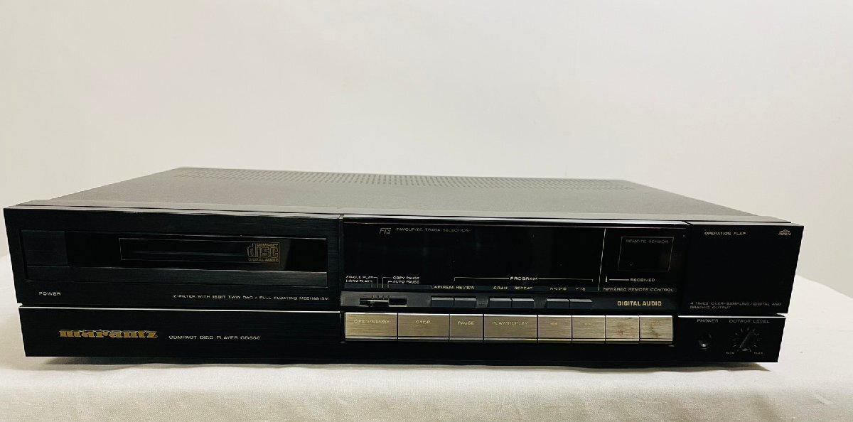 【12YU鳥10038F】★1000円スタート★MARANTZ★マランツ★COMPACT DISC PLAYER★CD650★CDプレーヤー★現状品★拍卖