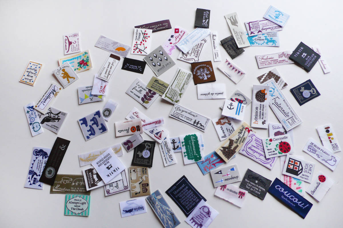 pres-de 選べる タグ セット ① プレドゥ 刺繍 手芸 ハンドメイド 手作り 裁縫 ハンドクラフト 素材 台詞 テキスト ラッパ サーカス いかり拍卖