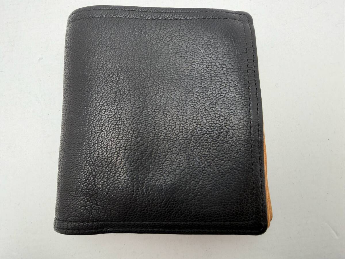 ◆ポーター DOUBLE 129-06012 ダブル 二つ折り コンパクト 財布 中古◆TK-5拍卖