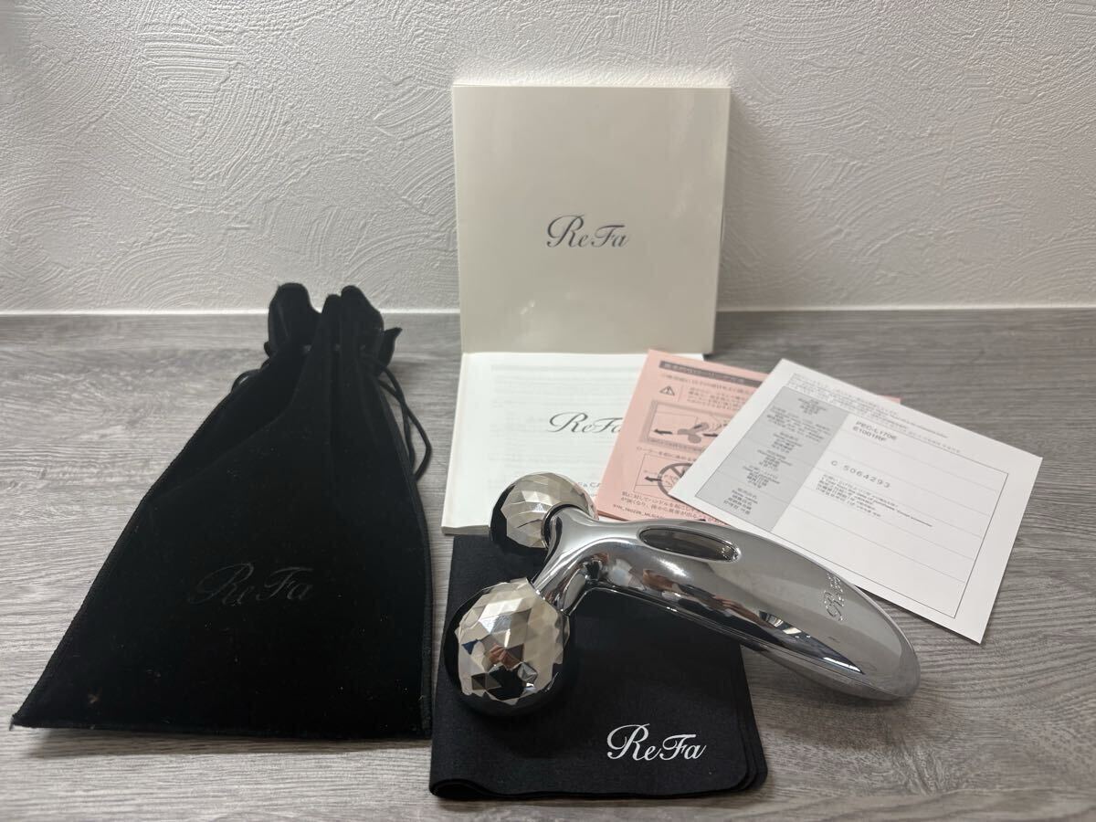 美顔ローラー ReFa リファ CARAT リファカラット Refa 美顔器 PEC-L1706 E1001RF拍卖