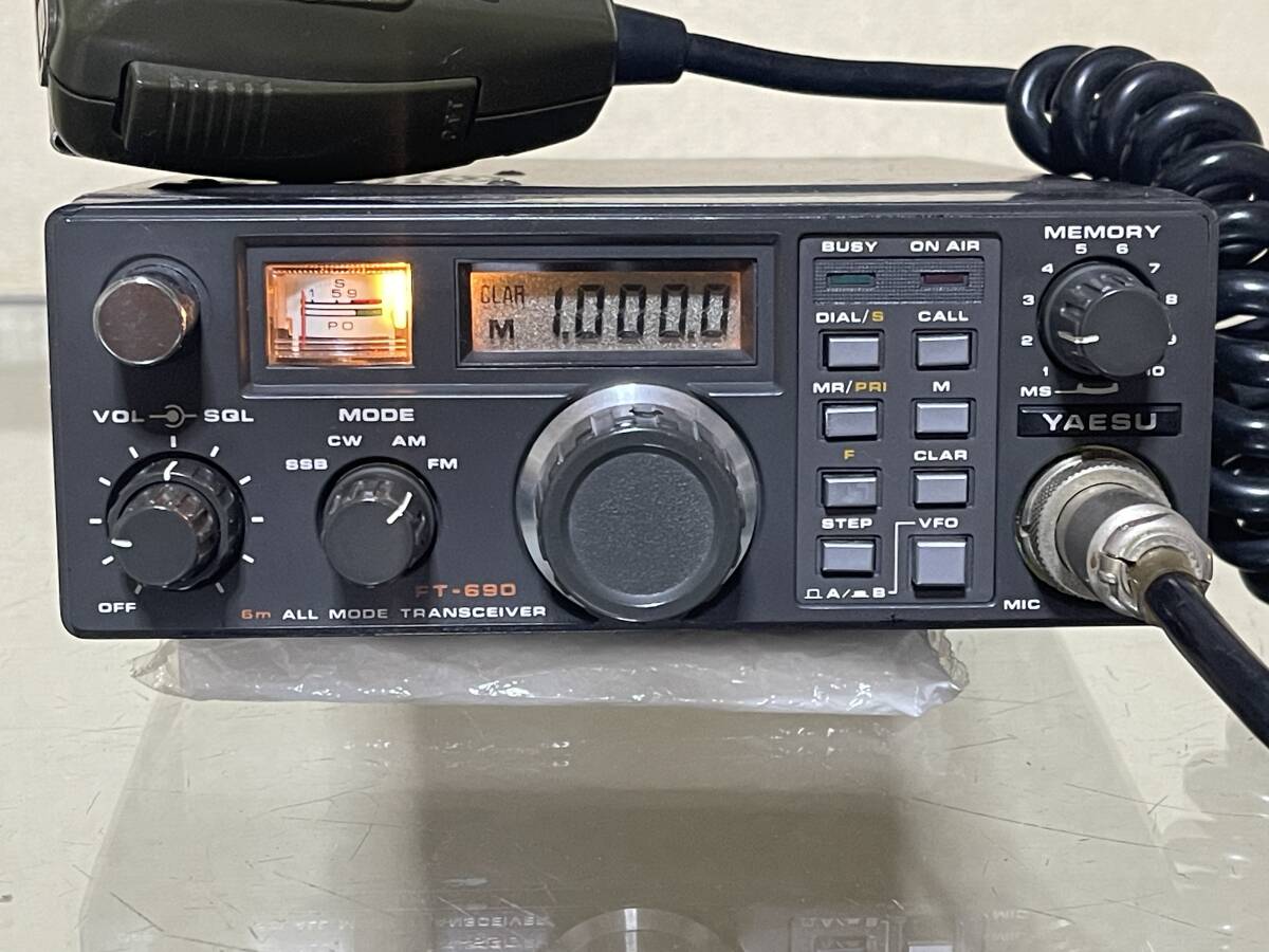 ヤエス FT-690 オールモードポータブル(FM・AM・CW・SSB)マイク・DCコード YAESU拍卖
