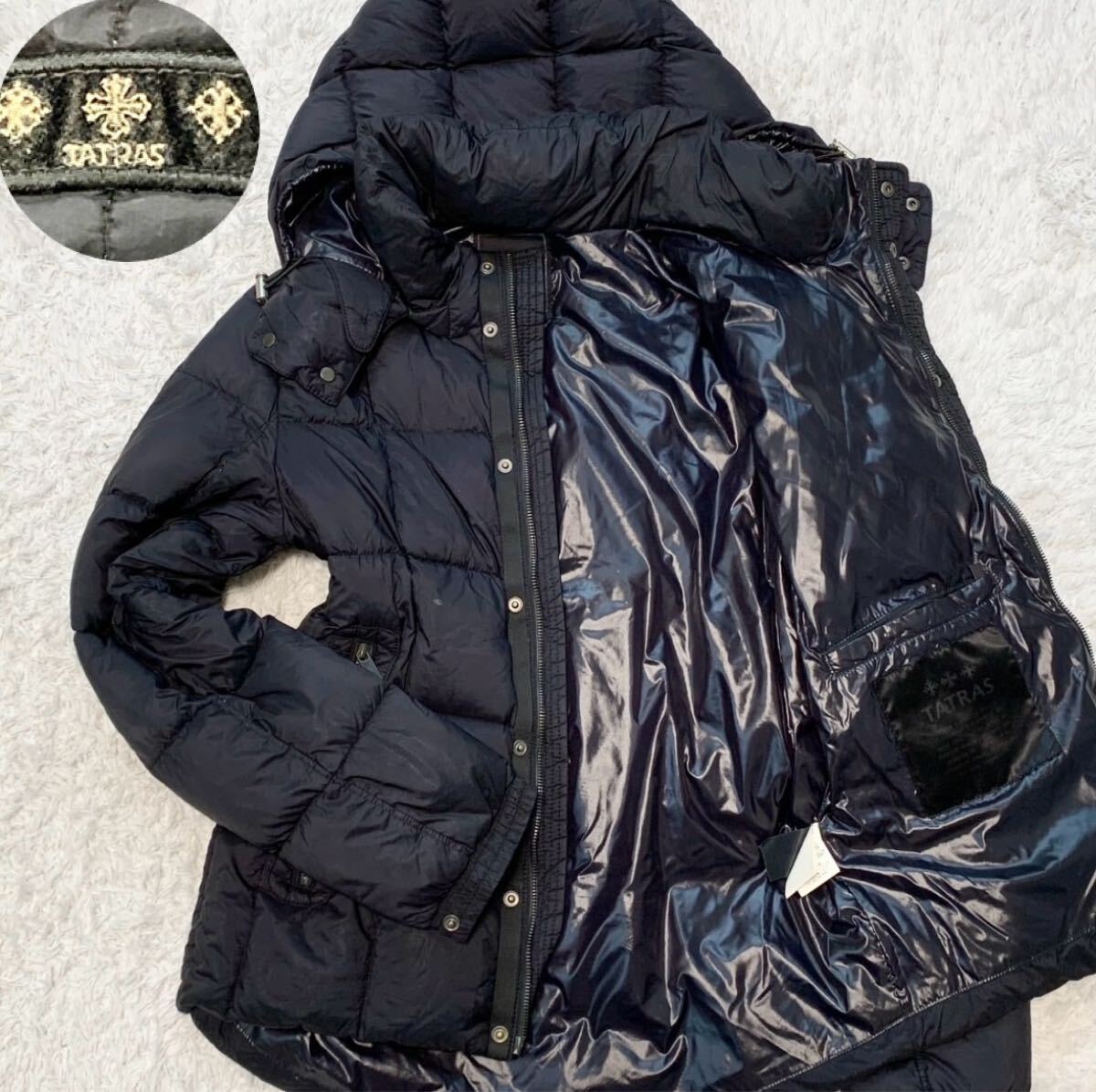 TATRAS タトラス BOESIO ボエシオ ダウンジャケット ブラック フード拍卖