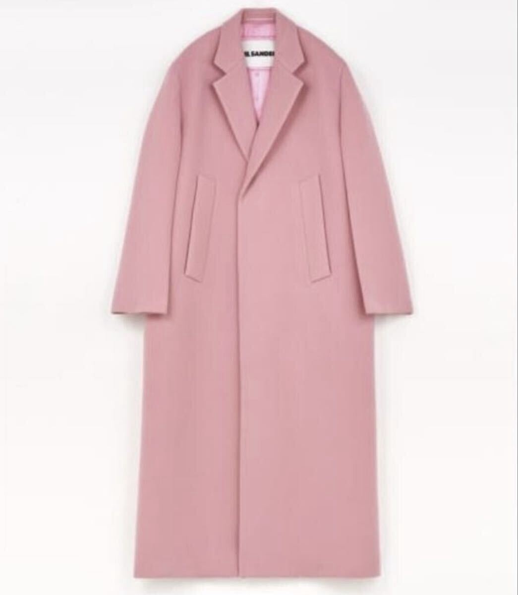 【JIL SANDER 756,800円 新品 未使用】ジルサンダー メンズ チェスターコート ロングコート アウター S〜Lサイズ イタリア製 コート拍卖