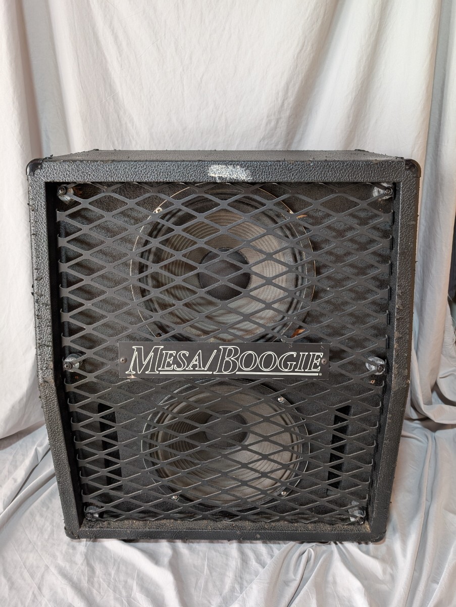 ジャンク MESA BOOGIE キャビネット BLACK SHADOW MC-90 Split Back 2x12 Cab Metal Grille拍卖