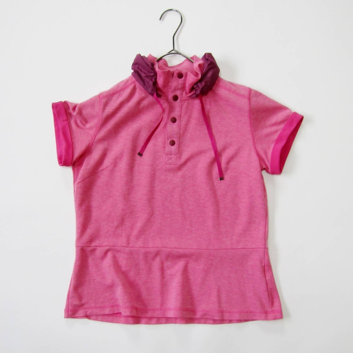 Heal Creek ヒールクリーク レディースゴルフスタンドカラーポロシャツ サイズ40拍卖