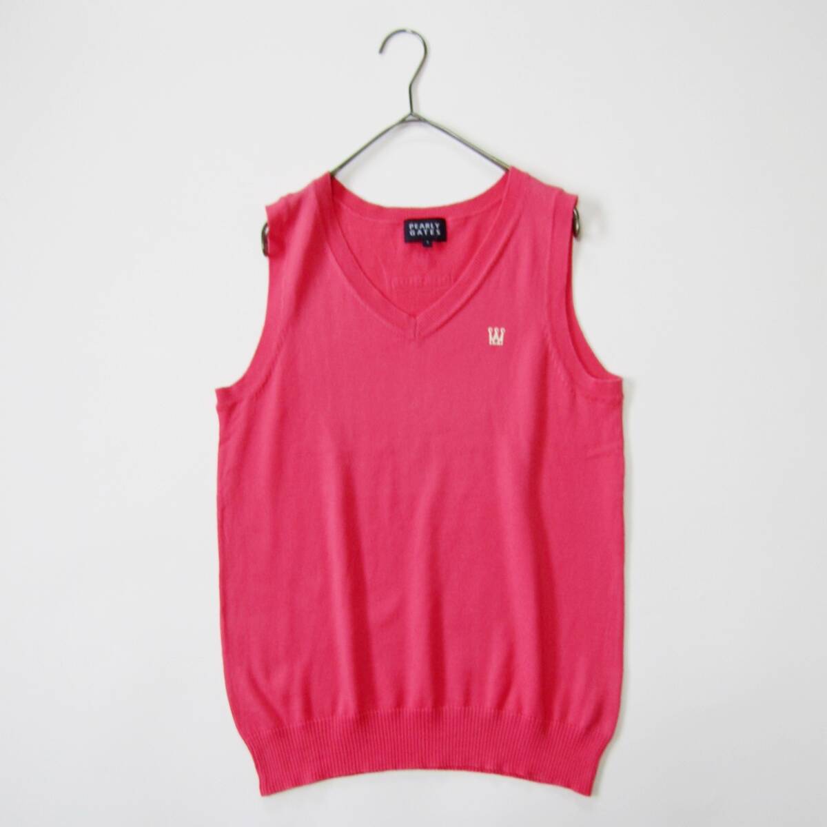 PEARLY GATES パーリーゲイツ レディースゴルフニットベスト サイズ1拍卖