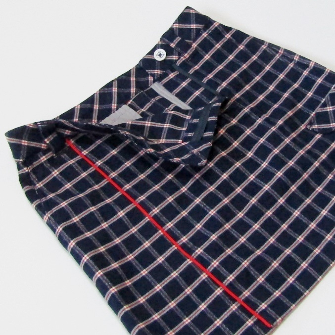 PARADISO パラディーゾ ゴルフチェック柄スカート Mサイズ拍卖