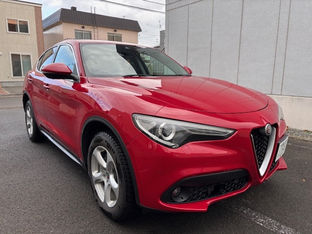 【売切】低燃費・高トルクエンジン アルファロメオ ステルヴィオ 2.2 Q4 ディーゼルターボ 車検有(R8/8月迄)拍卖