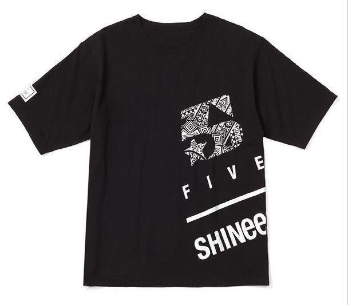 【未開封】 SHINee WORLD 2017 FIVE 公式 5分丈 Tシャツ L テミン オニュ ジョンヒョン ミンホ ミノ キー拍卖