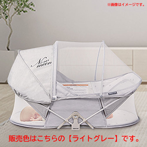 D6824YO ◆1110_11凹【アウトレット品】ベビーベッド ベビーラック 折りたたみ Beberoad TravelBed 蚊帳付き 収納袋未使用 ベビー寝具拍卖