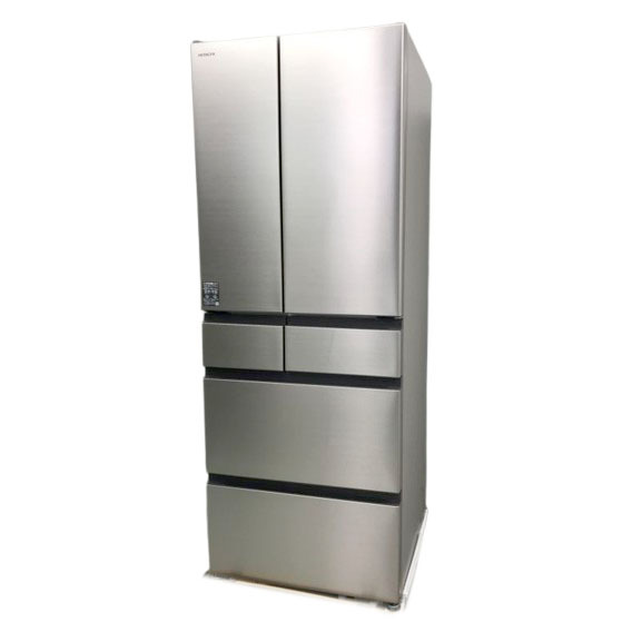 D9483YO ■1105【未使用・B品】冷凍冷蔵庫 617L フレンチドア 6ドア 日立 R-HW62V(N) 25年製 家電拍卖