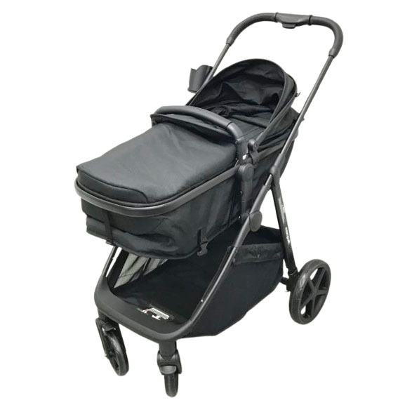 D6514YO ◆1110_13凹【美品】ベビーカー 両対面式 Mompush Wiz AB型 折りたたみ式 ゆりかご 新生児 0~3歳ベビー用品拍卖