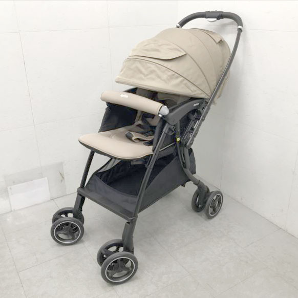 D9327YO ◆1114【美品】ベビーカー A型 両対面 アップリカ 2217030 ラクーナクッション AHベビー用品拍卖