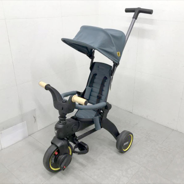 D9331YO ◆1107【美品】折りたたみ 三輪車 doona 758107 リキトライク プレミアム 10か月~ トライク ベビーカーベビー キッズ拍卖