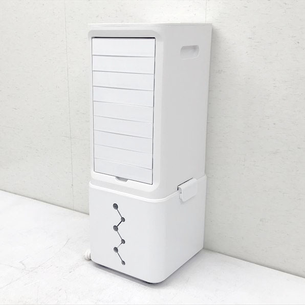 D0310YO ◆【美品】冷風機 冷風扇 Lofamy ACF02BL 着脱式水タンク 10L 首振り キャスター付き家電 空調拍卖