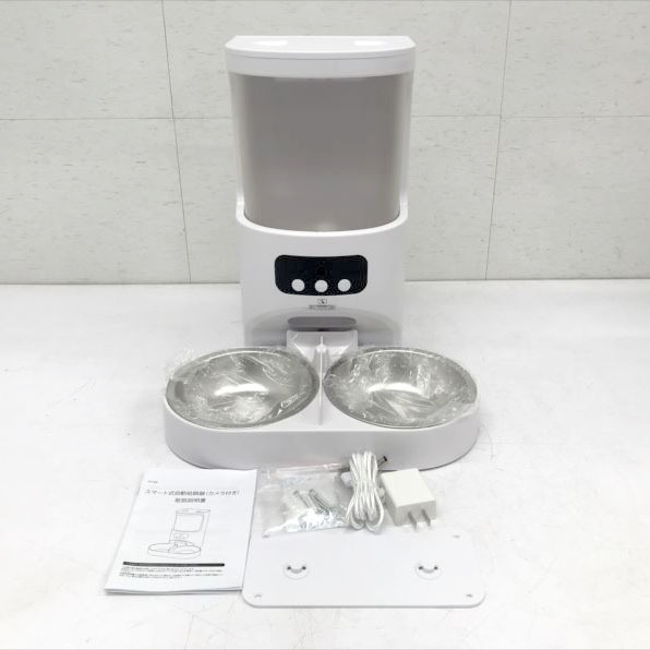 D9510YO ◆1114【美品】自動給餌器 猫 犬 キャットフード JITTEN PT10V-4 カメラ付きペット用品拍卖