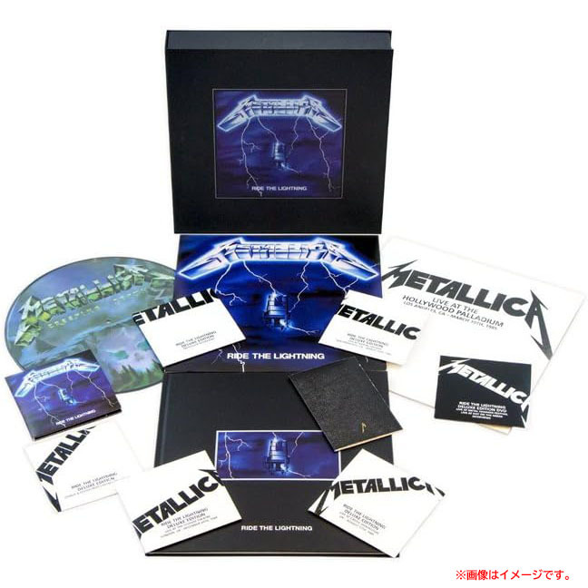 D9302YO ◆1104【デッドストック・未使用品】RIDE THE LIGHTNING メタリカ 7800506 remastered Deluxe Box Set音楽 CD レコード拍卖