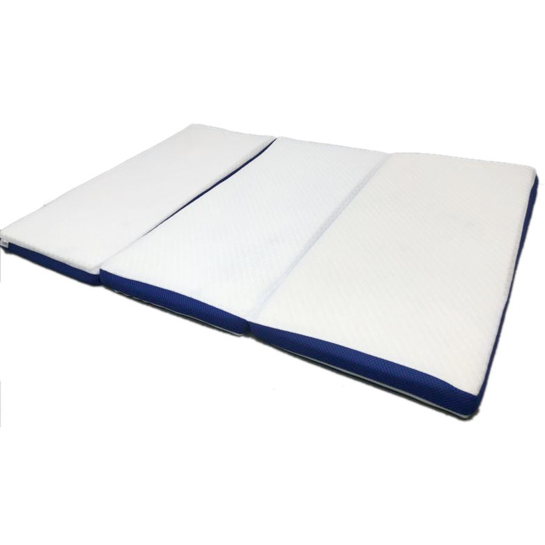 D6987YO ◆1110_9凹【美品】マットレス 三つ折りタイプ M ショップジャパン TRPRWS92 TRSプレミアリッチ7.0 セミダブル寝具拍卖