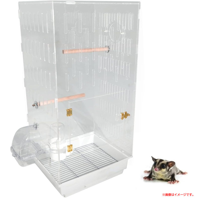 D8998YO ◆1103【展示品】飼育ケージ アクリル MINORITY DESIGN MN-24 小動物 鳥かごペット用品拍卖