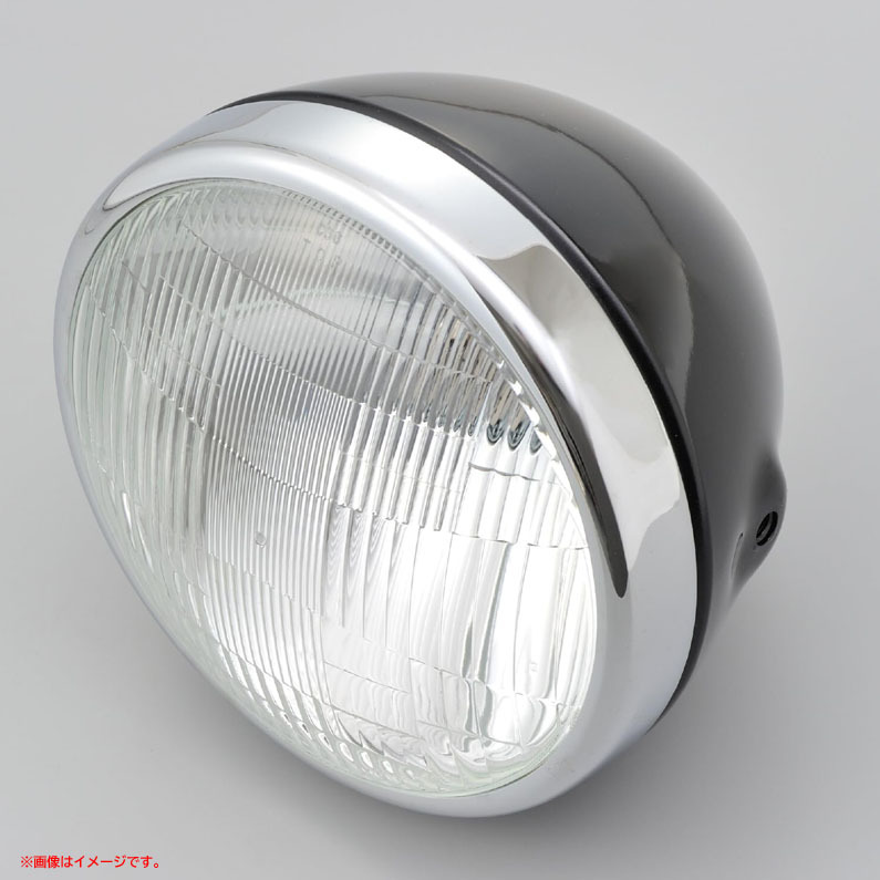 D9286YO ◆1104【アウトレット品】ヘッドライト デイトナ 95636 ラウンドレンズタイプ H4バルブ レンズ径φ170未使用拍卖