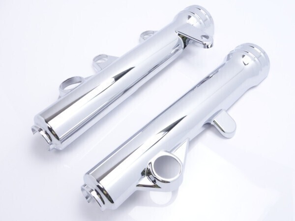 残りわずか! 処分セール! マジェスティ/C 5SJ 5GM SG03J ブラストマニア メッキアウターチューブカバー 「K125/M」 D109G0843拍卖