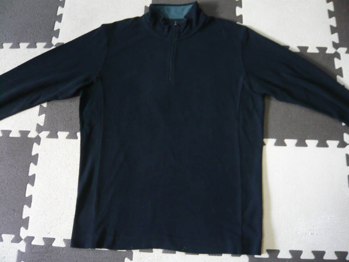 UNIQLO ユニクロ ライトウェイト プルオーバータイプ フリースジャケット サイズ表記M ブラック拍卖