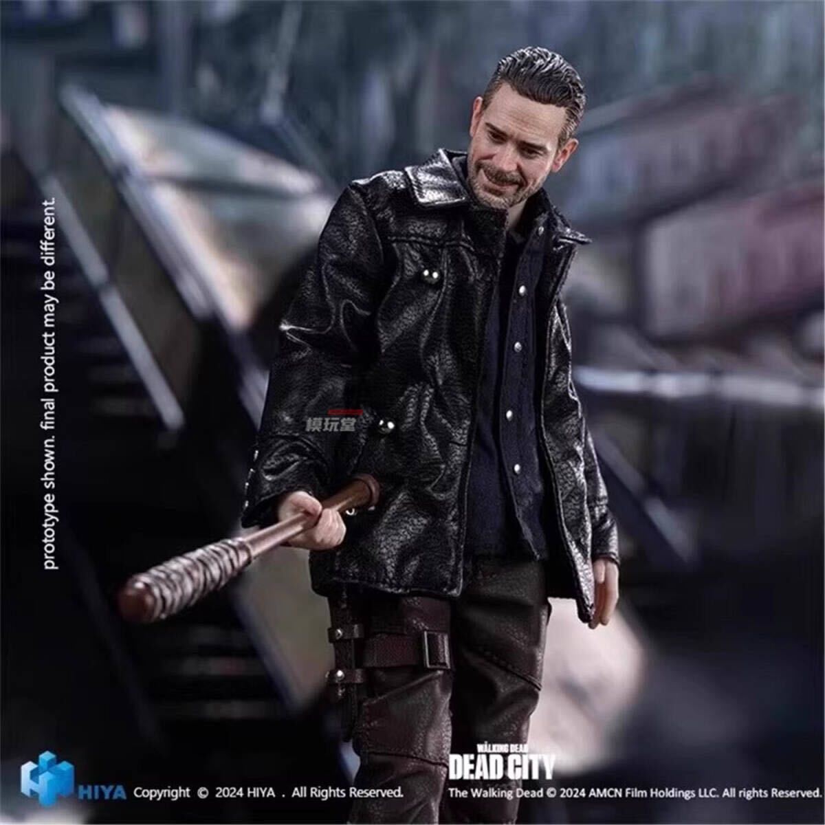 HIYA 1/12 ウォーキング・デッド:デッド・シティ ニーガン ESW0307 The Walking Dead: Dead City - Negan Hiya Toys 検) threezero拍卖