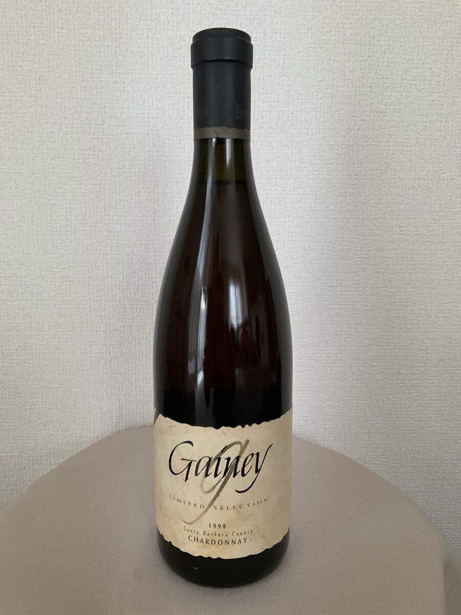 古酒超レア!【27年熟成】1998年リミテッド・セレクション・サンタ・バーバラ・カウンティ・シャルドネ/ゲイニー・ヴィンヤード拍卖