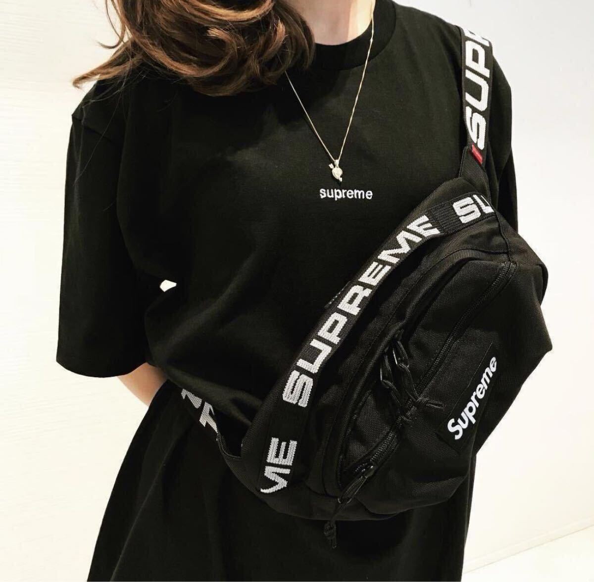 ①☆名作☆超激レア☆Supreme シュプリーム Waist Bag ウエストバッグ ショルダーバッグ ボディーバッグ バッグ box logo ボックスロゴ拍卖