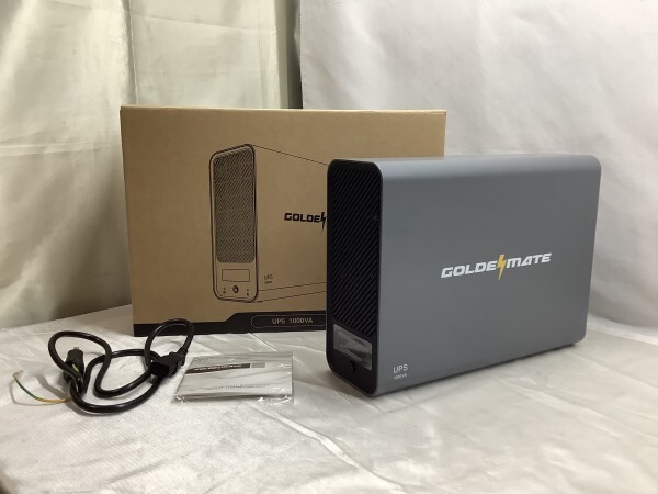 N6-252 GOLDENMATE 無停電電源装置 UPS 1000VA/800W リン酸鉄リチウムイオン拍卖