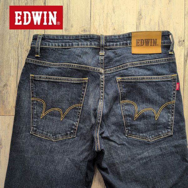 ☆EDWIN エドウィン☆GE03CR USED加工 ストレッチ デニムパンツ W30 S2705拍卖