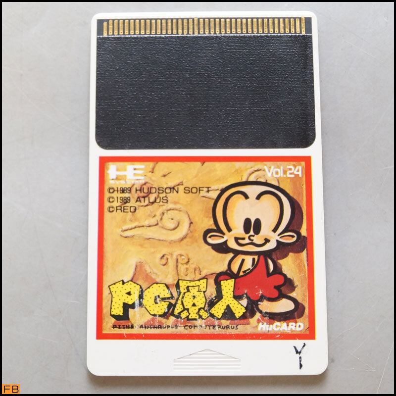 税込◆PCエンジン◆ソフト PC原人 HuCARD HADSON ハドソン PCE -9934拍卖