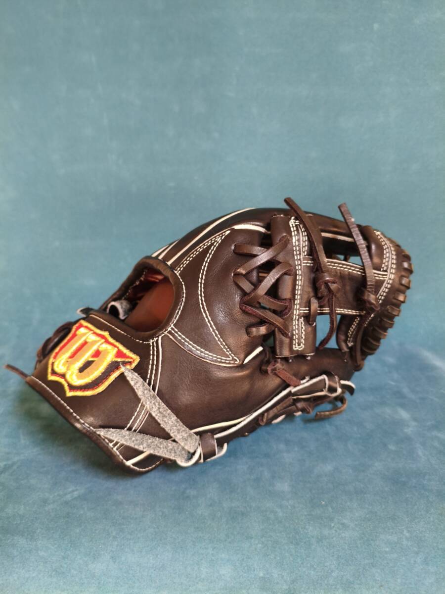 ウィルソン スタッフ Wilson staff 軟式右投げ内野手用 日本製 中古品拍卖