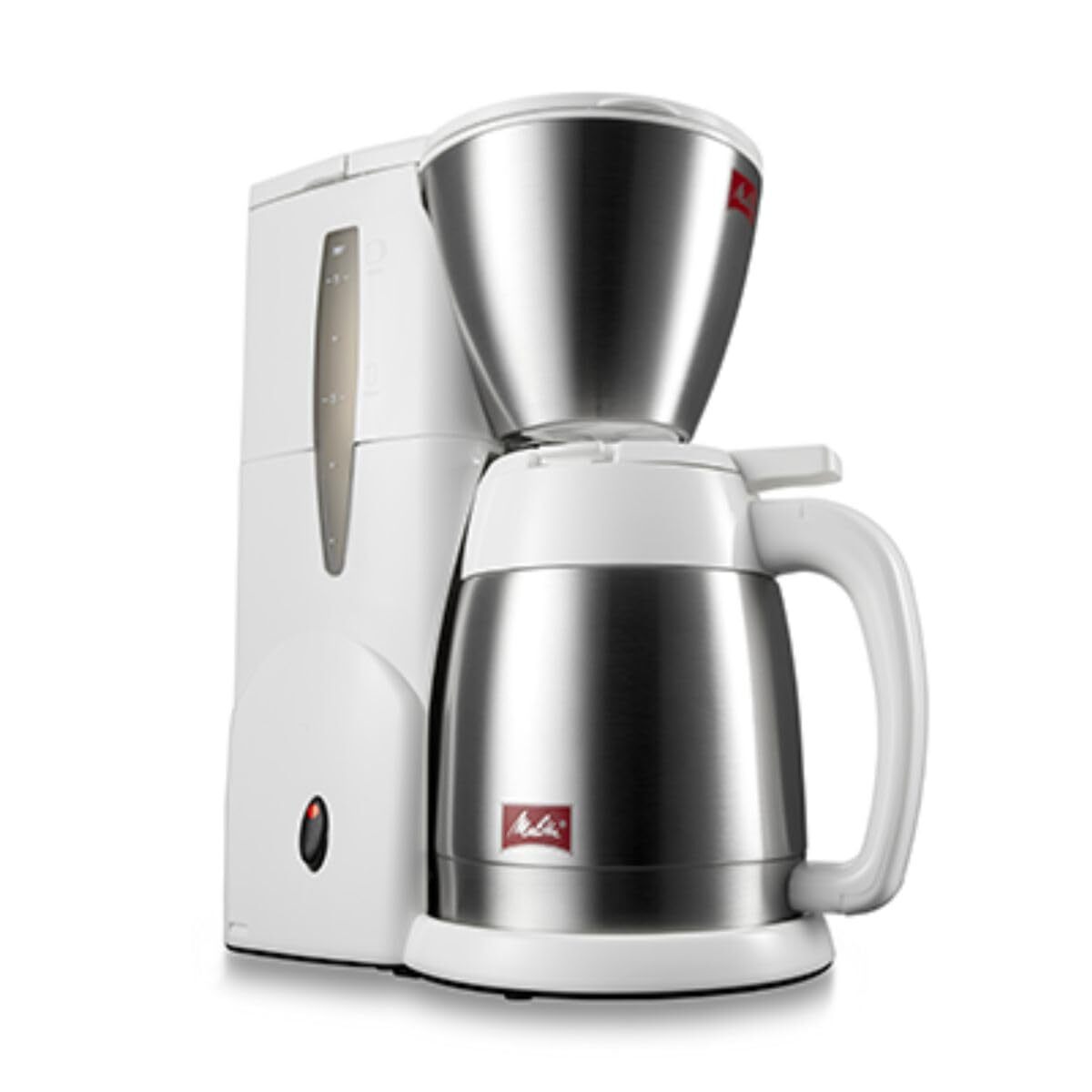 【中古】メリタ(Melitta) フィルターペーパー式 コーヒーメーカー メリタ ノアプラス ホワイト 5杯用 SKT55-3W拍卖