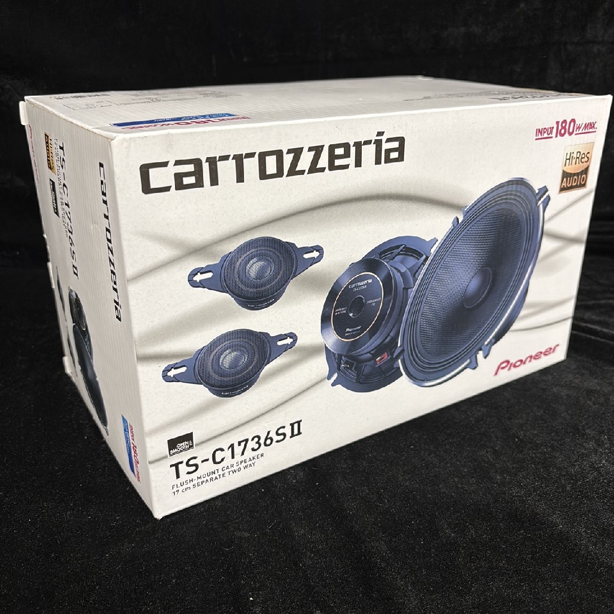 Carrozzeria TS-C1736SII 17cm 2Wayスピーカー 【未使用・開封済み】拍卖