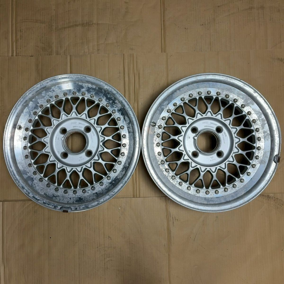 BBS RS 16インチ 8J +38 PCD114.3 RS310 4穴 2本 拍卖