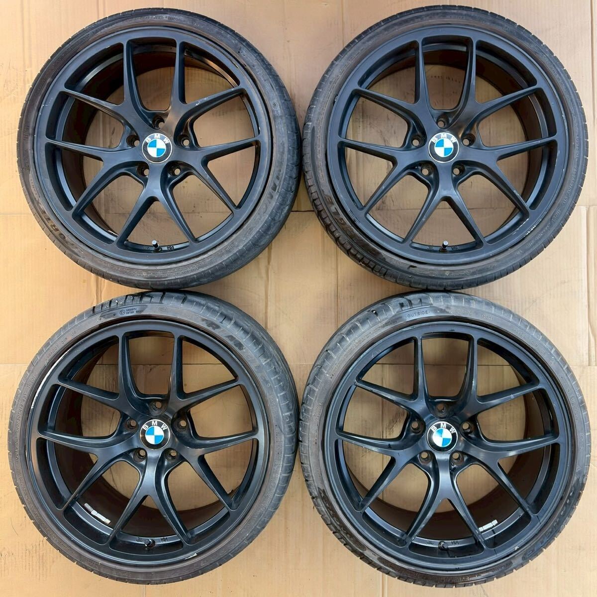 BMW 19インチ 5穴9.5J+40 /8.5J+35 PCD:120 5H 4本 BMW 6シリーズ 7シリーズ 5シリーズ M3 M4 M6 F10 拍卖