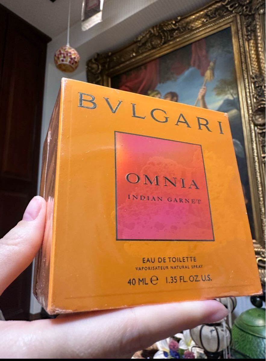 新品 激レア ブルガリ オムニア インディアンガーネット オードトワレ 40ml拍卖