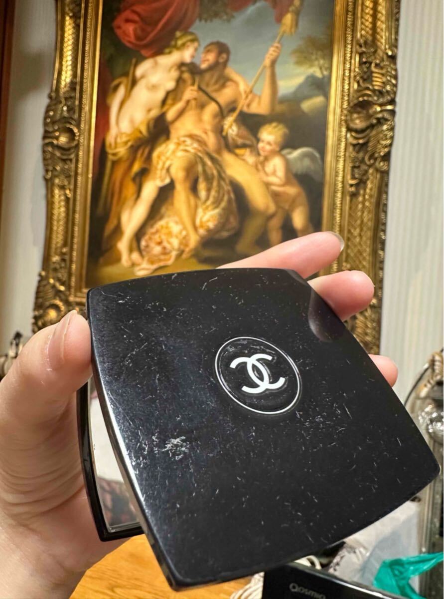廃盤【非売品】激レアCHANEL ダブルミラー メイクミラー シャネル ノベルティ拍卖