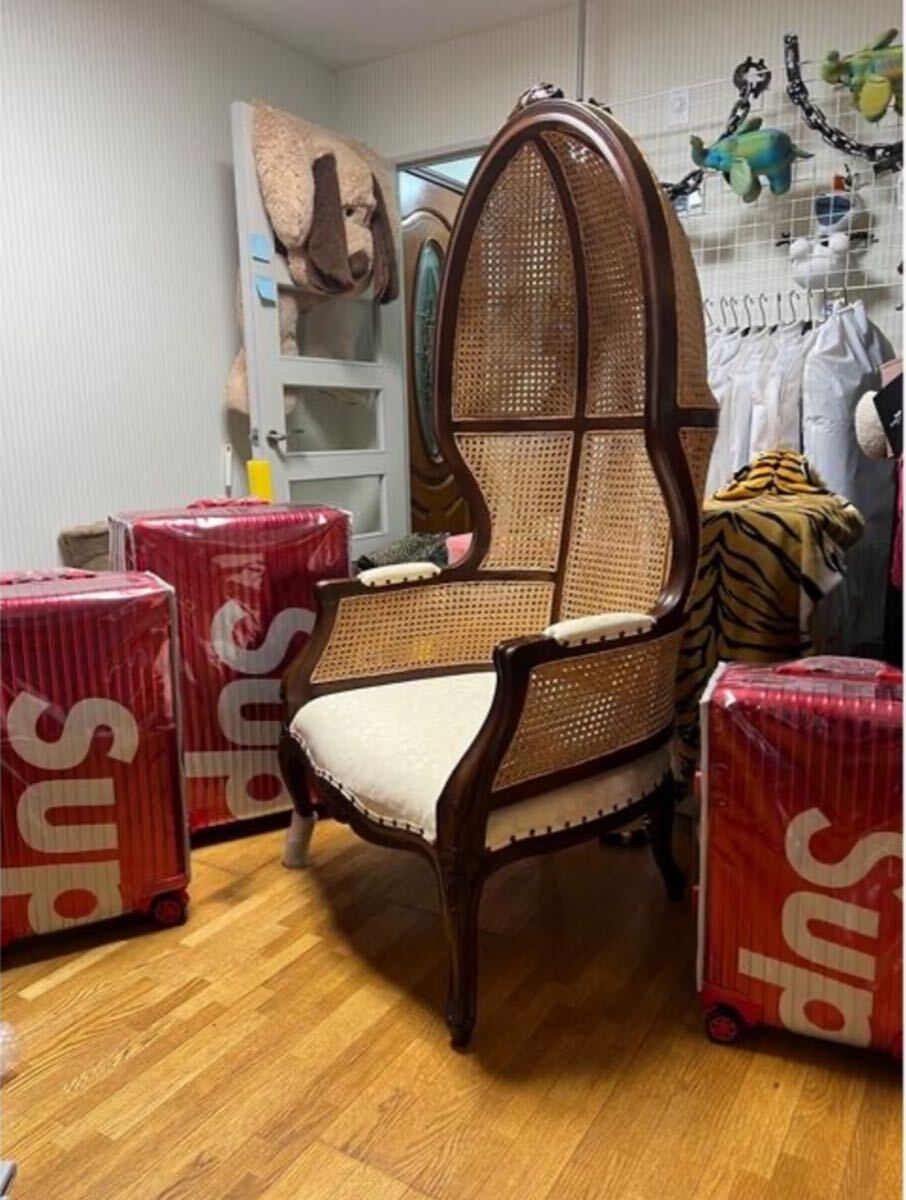 豪華 姫 クイーン 王妃 椅子 チェアー イタリア アンティーク 最高峰 ロココ拍卖