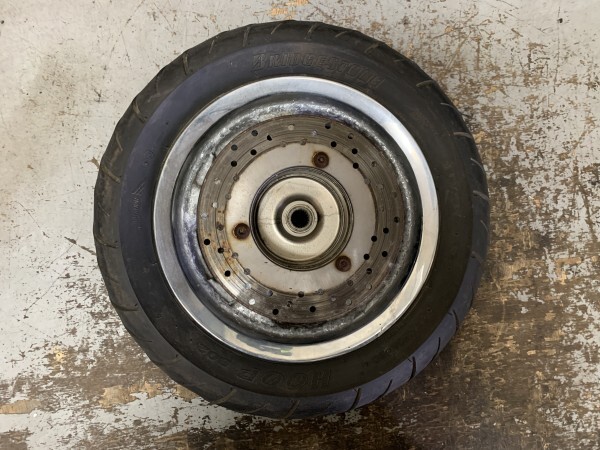 マジェスティ250 SG03J リアホイール ★ メッキ劣化 山残あり拍卖