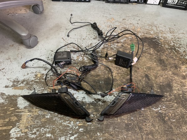 マジェスティ250 SG03J 社外フロントウインカー左右 ★ 動作OK拍卖