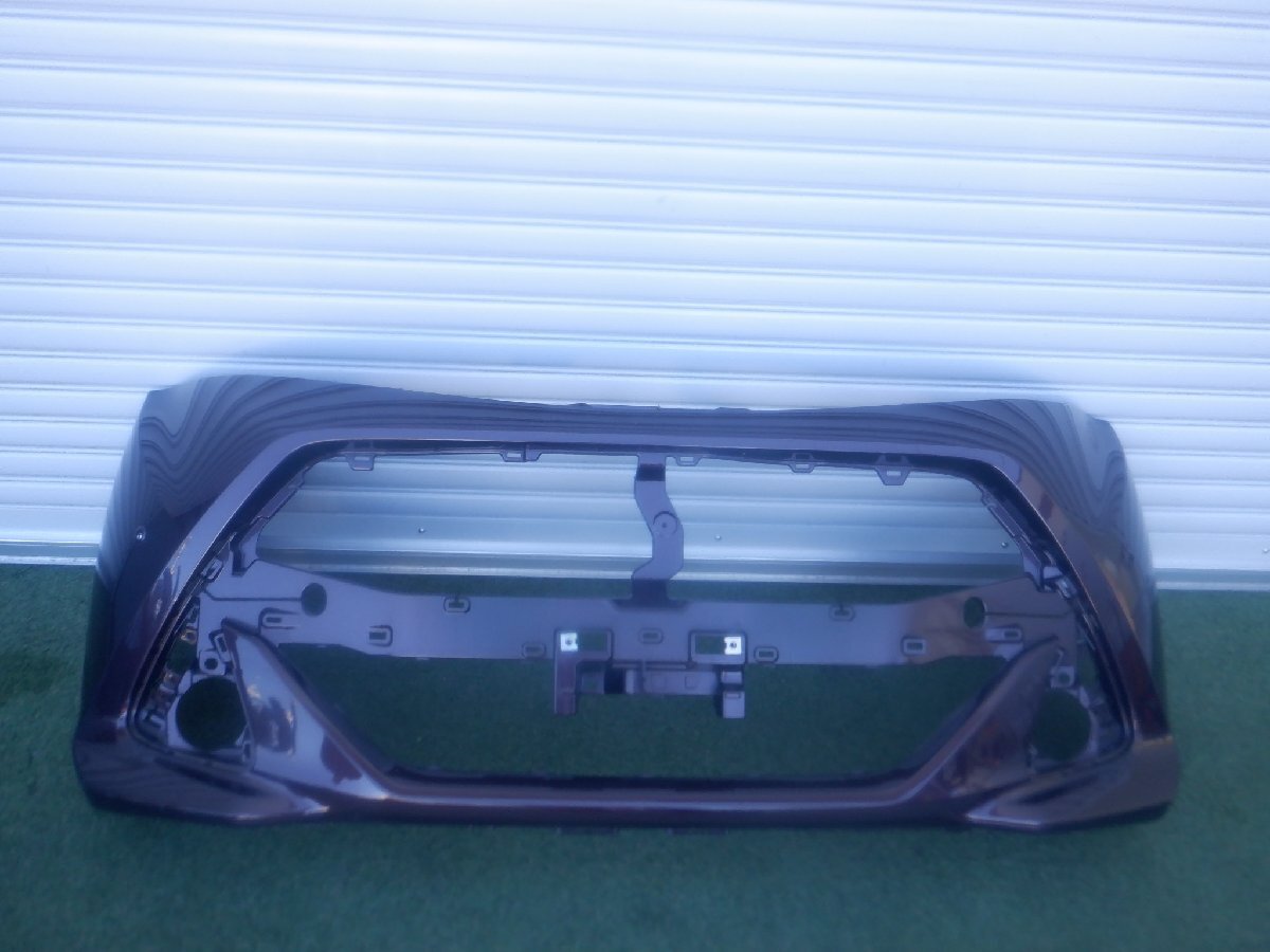 トヨタ純正 M900A M910A タンク カスタム フロントバンパー 52119-B1300 52119-B1370 プラムブラウンクリスタルマイカR59 m-25-11-3拍卖