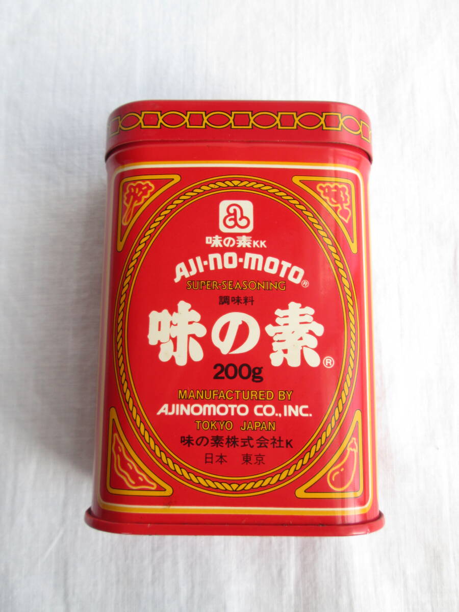 味の素 / 空き缶 / 昭和レトロ品 / 定形外郵便にて発送拍卖