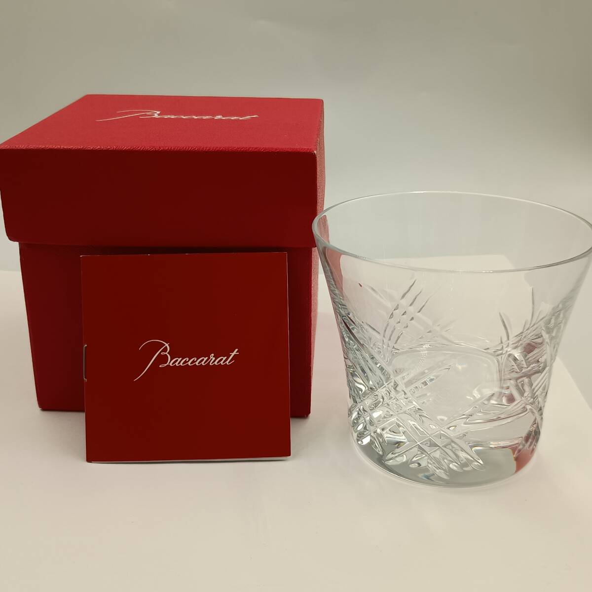 バカラ ステラ ロックグラス Baccarat Stella 注意書き・箱付き コップ ガラス 食器 インテリア #11832拍卖