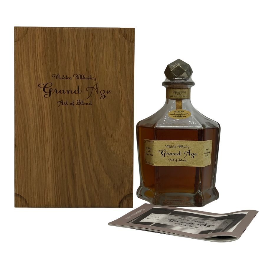 東京都限定◆ニッカ ウイスキー グランド エイジ アート オブ ブレンド 660ml 45% NIKKA WHISKY GRAND AGE Art of Blend ウィスキー【S1】拍卖